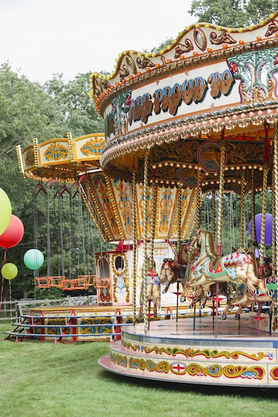 Ann and Roger Pinnington - Funfair Party